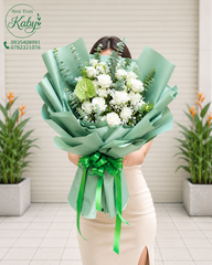 Bó Hoa Khúc Thì Thầm Xanh Ngọc