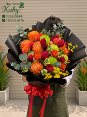 BÓ HOA HỒNG NHIỀU MÀU SẮC