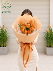 Bó Hoa Amber Tulip