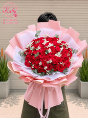Bó Hoa Hồng Đỏ Ngọt Ngào Yêu