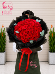 Bó Hoa Crimson Love Forever