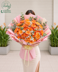 Bó Hoa Cam Mật Ánh Dương