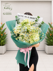Bó Hoa Cẩm Tú Cầu Mộng Xanh Dịu