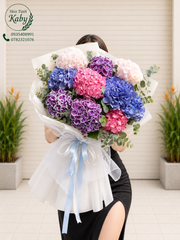 Bó Hoa Bản Giao Hưởng Sắc Màu