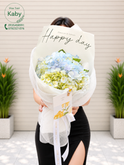 Bó Hoa Cẩm Tú Cầu Happy Day