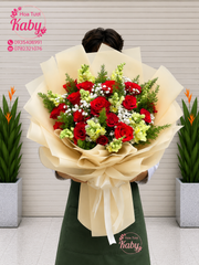 MẪU BÓ HOA HỒNG ĐỎ TẶNG VỢ - NGƯỜI YÊU