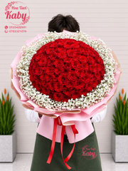 Bó Hoa Eternal Red Romance