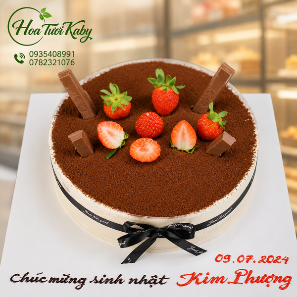 Bánh Kem Tiramisu Rắc Socola