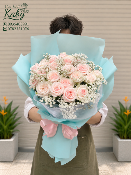 BÓ HOA XINH TƯƠI