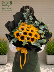 BÓ HOA HƯỚNG DƯƠNG VUI VẺ
