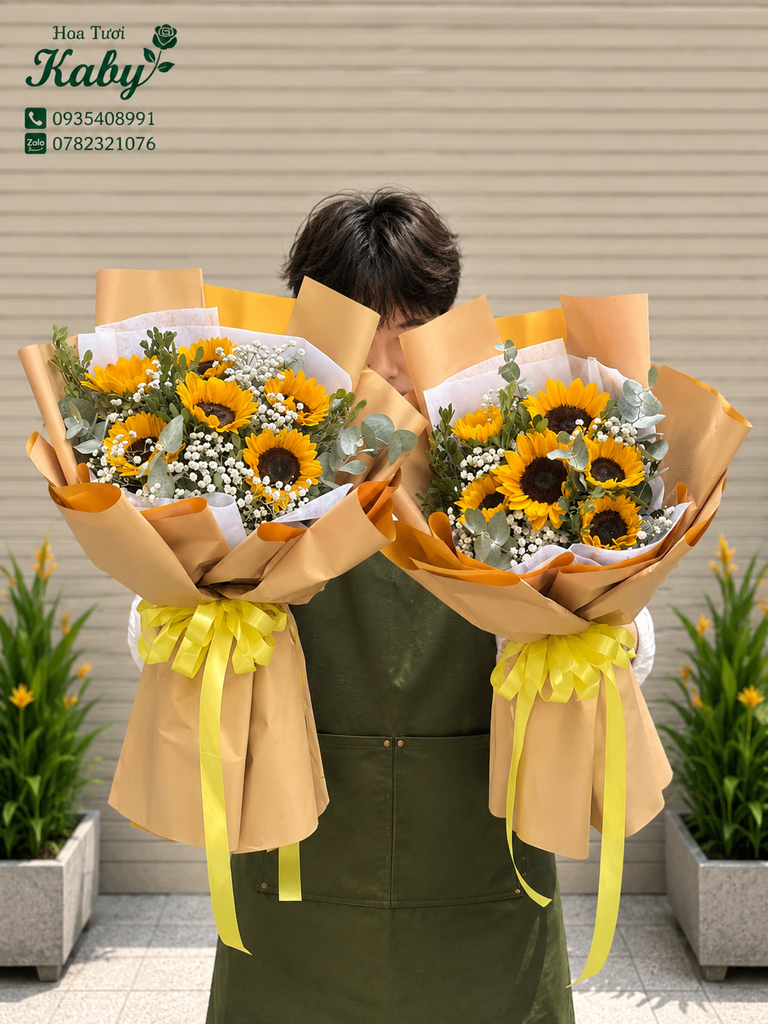 BÓ HOA HƯỚNG DƯƠNG - NẮNG MỚI