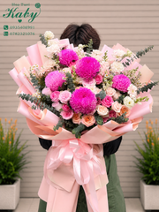 Bó Hoa Sweet Blush Symphony