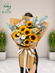 Bó Hoa Hướng Dương Rực Nắng