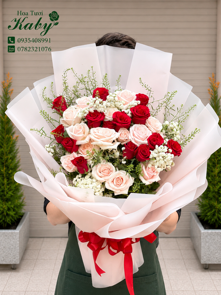 HOA BÓ XINH CHO BẠN GÁI