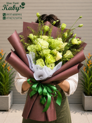 BÓ HOA CÁT TƯỜNG XANH