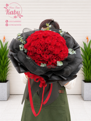 Bó Hoa Crimson Love Forever