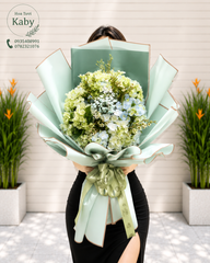 Bó Hoa Cẩm Tú Cầu Mint Whisper