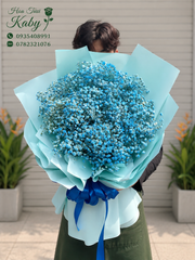 Bó Hoa Baby Xanh Dương Nhỏ