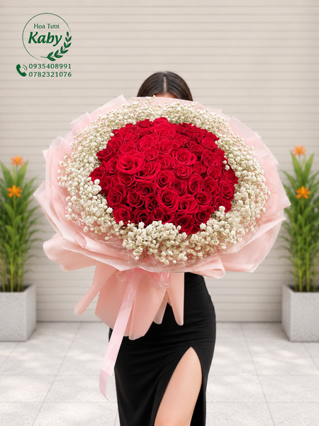 Bó Hoa Scarlet Love Symphony