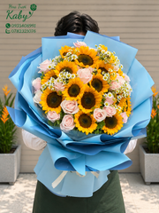 BÓ HOA HƯỚNG DƯƠNG NGÀY TƯƠI SÁNG