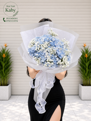 Bó Hoa Cẩm Tú Cầu Blue Whisper