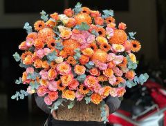 Giỏ Hoa Cao Cấp – Dấu Ấn Ngày Thương