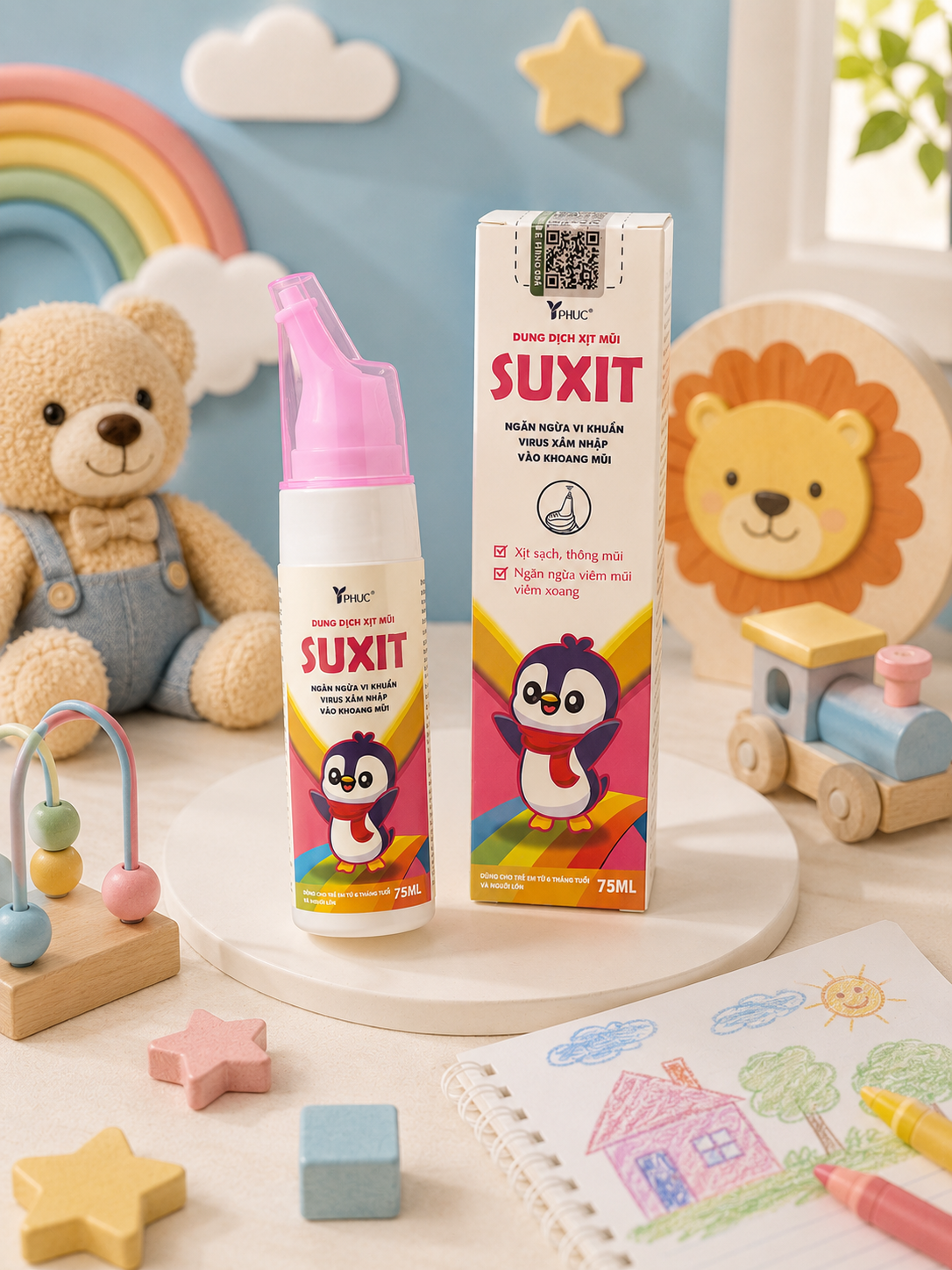  Dung dịch xịt mũi SUXIT 