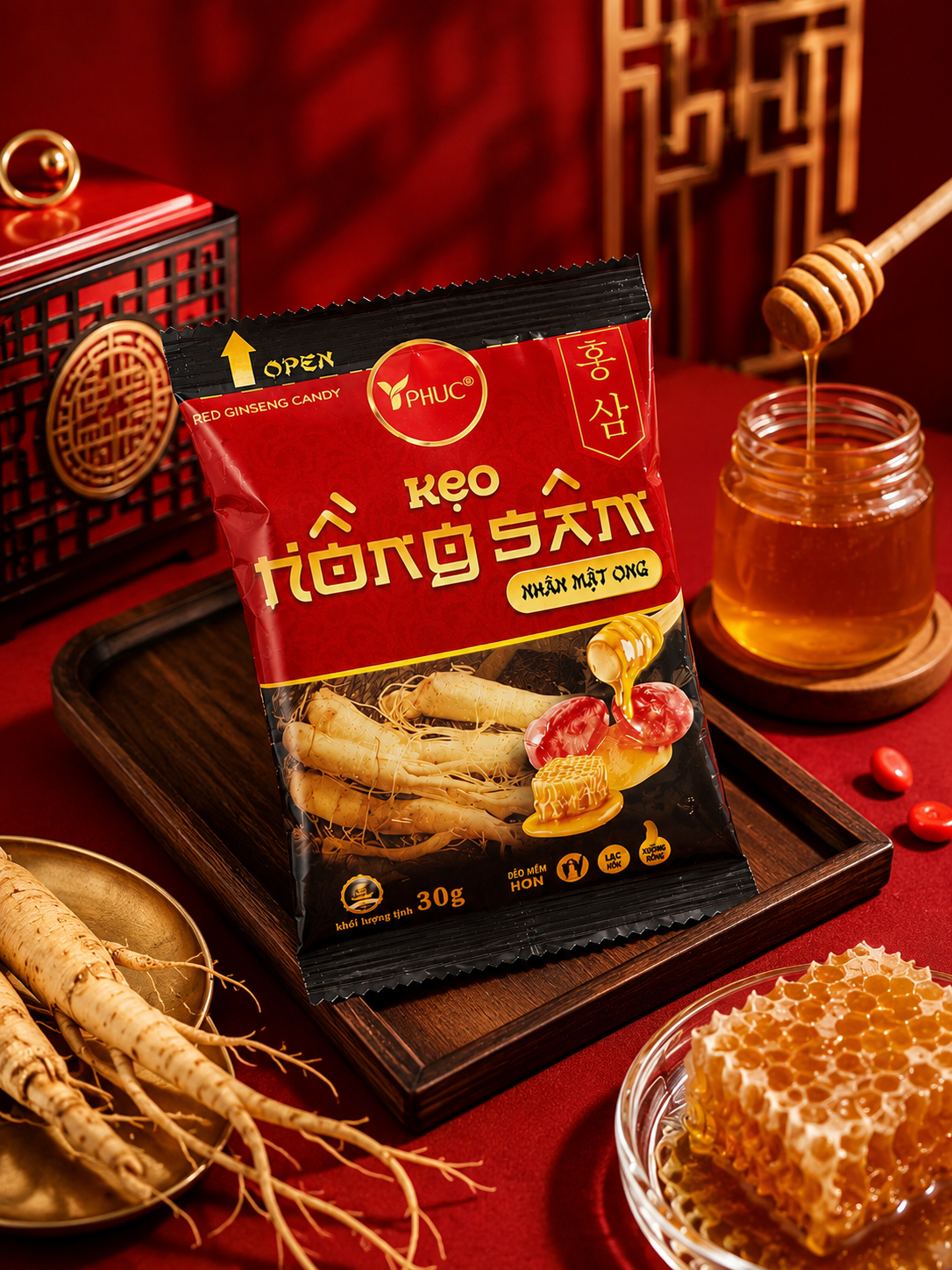  Kẹo hồng sâm 