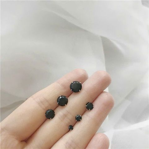 Khuyên nam bạc Ý 5mm chiếc