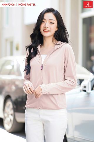 Áo chống nắng nữ 1 lớp chất liệu AirCool UPF50+ cản 98% tia UV