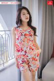  Bộ mango đùi sát nách cổ tim 