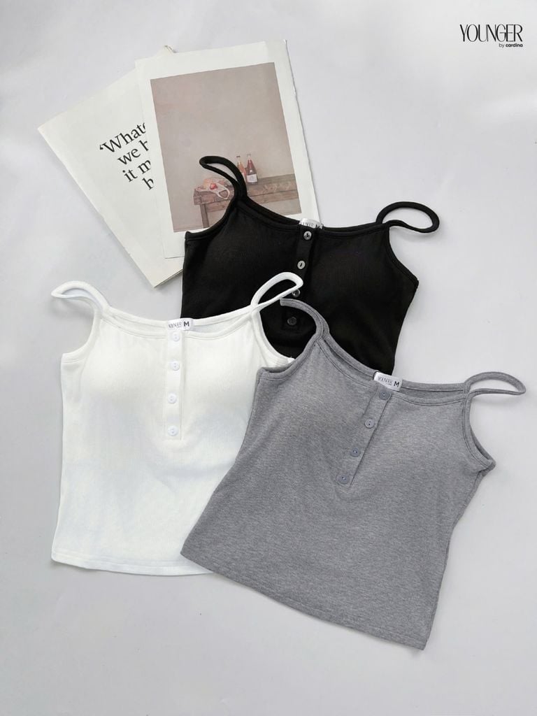  Quà tặng - Áo hai dây bổ trụ kèm đệm ngực 