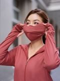  [OOH ] Áo khoác chống nắng dáng ngắn 2 lớp gấu suông chất liệu ice text công nghệ sợi lạnh, UPF50+ 