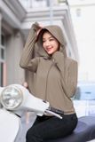  [OOH ] Áo khoác chống nắng dáng ngắn 2 lớp gấu suông chất liệu ice text công nghệ sợi lạnh, UPF50+ 