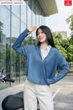  [OOH ] Áo khoác chống nắng nữ ngắn kiểu dáng cánh dơi chất liệu Icetext làm mát tức thì 