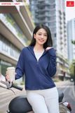  [OOH ] Áo khoác chống nắng dáng ngắn 2 lớp gấu suông chất liệu ice text công nghệ sợi lạnh, UPF50+ 