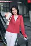  [OOH ] Áo khoác chống nắng dáng ngắn 2 lớp gấu suông chất liệu ice text công nghệ sợi lạnh, UPF50+ 