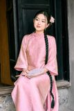  Áo dài Phấn Chi (Không kèm quần) 