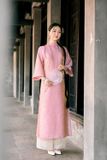  Áo dài Phấn Chi (Không kèm quần) 