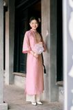  Áo dài Phấn Chi (Không kèm quần) 