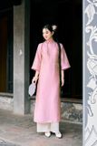  Áo dài Phấn Chi (Không kèm quần) 