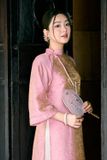  Áo dài Phấn Chi (Không kèm quần) 