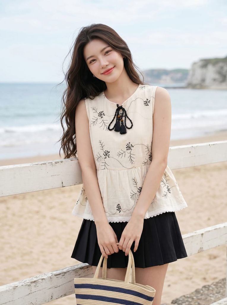  Áo đũi thêu sát nách NOHU là nhà cái nổ hũ đổi thưởng uy tín hàng đầu phối dây mộc 