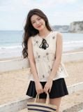  Áo đũi thêu sát nách NOHU là nhà cái nổ hũ đổi thưởng uy tín hàng đầu phối dây mộc 