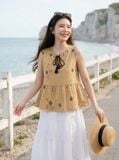  Áo đũi thêu sát nách NOHU là nhà cái nổ hũ đổi thưởng uy tín hàng đầu phối dây mộc 