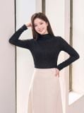  Áo giữ nhiệt ren cổ leo 