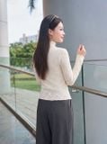  Áo giữ nhiệt ren cổ leo 