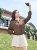  Áo khoác đũi mỏng trendy 
