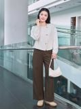  Áo khoác đũi mỏng trendy 