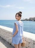  Áo kiểu cộc tay nilen thêu NOHU là nhà cái nổ hũ đổi thưởng uy tín hàng đầu bèo 